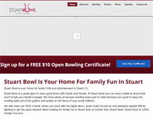 Tablet Screenshot of bowlstuart.com